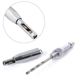 Eyech 4Pcs HSS Door Window Cabinet Self Centering Hinge Drill Bits Set Center Hinge Drill Bit Mill Tool for Opening Hole-5/64 Inch 7/64 Inch 9/64 Inch 11/64 Inch Eyech