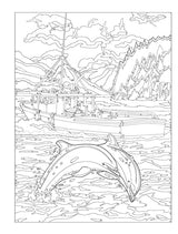 Creative Haven By the Sea Color by Number (Adult Coloring Books: Sea Life) Dover Publications