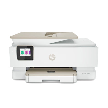 HP ENVY Inspire 7955e Wireless Color Inkjet Printer, Print, scan, copy, Easy setup, Mobile printing, Best-for home, Instant Ink with HP+,White