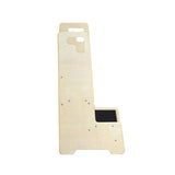 RRI Goods 2 Step Up Stool for Toddlers and Kids with Support Handles and Non Slip, Montessori Wooden Reach Up Safety Steps for Bathroom, Kitchen RRI Goods