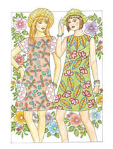 Creative Haven Fabulous Fashions of the 1960s Coloring Book: Relaxing Illustrations for Adult Colorists (Adult Coloring Books: Fashion) Dover Publications