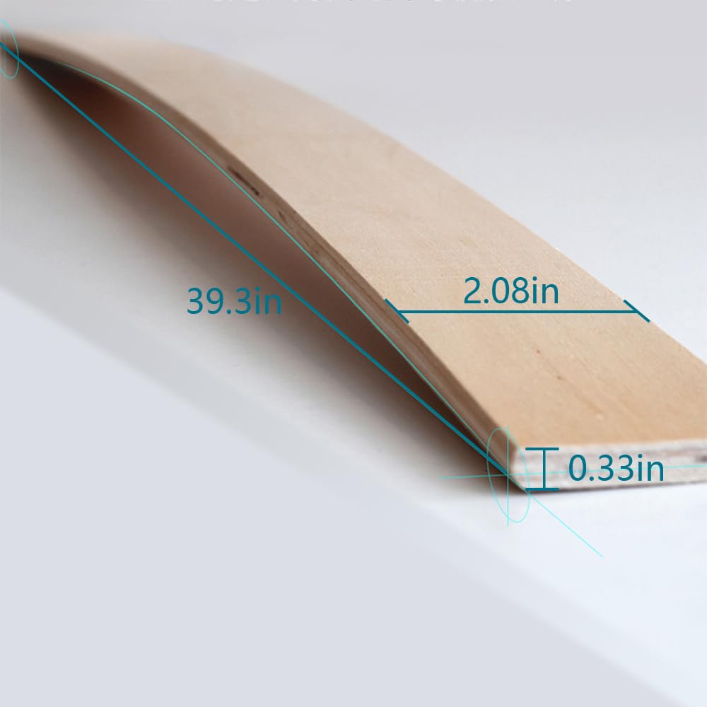 通用 Wooden Bed Slats Replacement - 5 Pack (39.3"L x 2.08"W x 0.33"H), Modern Style, Easy Assembly, No Tools Required 通用