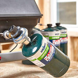 Duke Grills Omaha Go Anywhere Portable Gas Grill - Mini BBQ Propane Grill for Camping, RV, Tailgate - Cooks 8 hamburgers at once - Long Life Steel - Foldable Legs Duke Grills