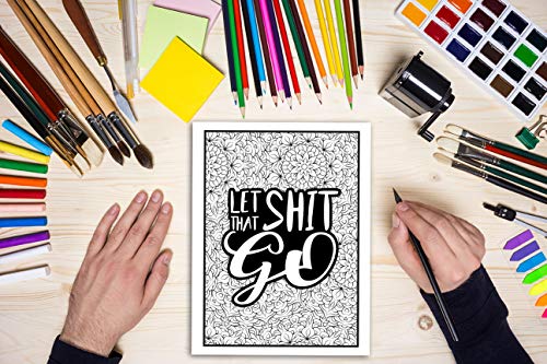 You're a Mother F*cking Badass: Motivational & Inspirational Swear Word Coloring Book for Adults WoodArtSupply