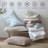 HORIMOTE HOME Quilt Set Twin Size Sage Green, Classic Geometric Spots Stitched Pattern, Pre-Washed Microfiber Chic Rustic Look, Ultra Soft Lightweight Quilted Bedspread for All Season, 2 Pieces HORIMOTE HOME