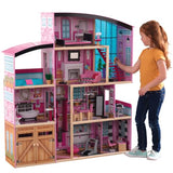 KidKraft Wooden Dollhouse Shimmer Mansion for 12" Dolls KidKraft