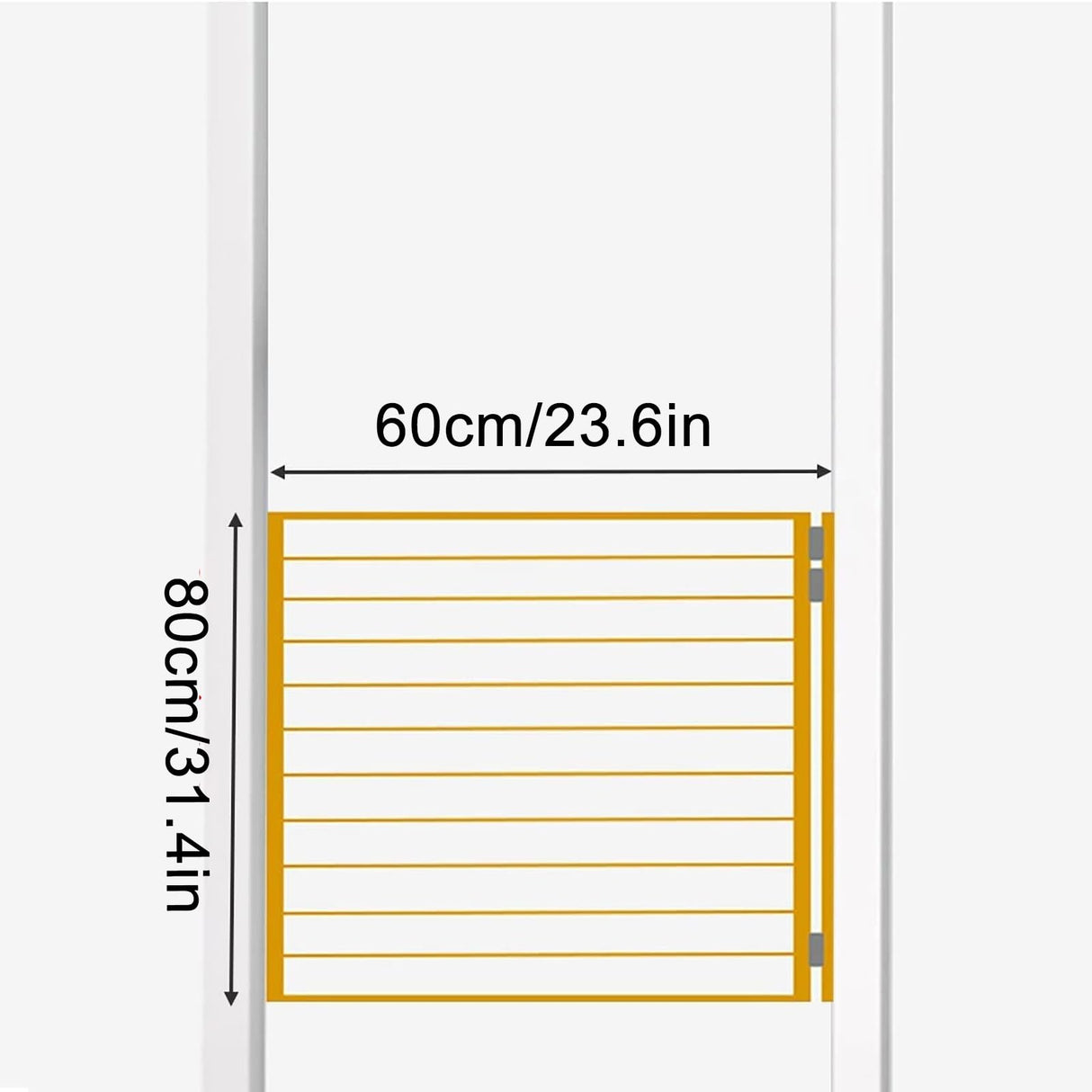 Swinging Doors Retro Counter Swinging Doors Cafe Doors, Indoor Solid Wood Single Door Automatic Closure Parlor Butler Door, Entrance Fence Gate, Includes Hinges,with Auto Close PEJLHK