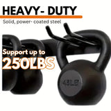 Garage Tool Organizer Wall Mount, 2Pack Folding Chair Storage Rack, Heavy Duty Garden Tool Holder for Hanging Shovel Rake Broom Ladder SAMRELAX