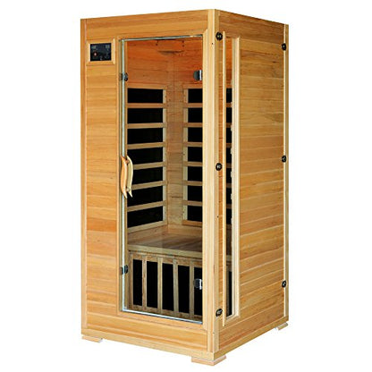 HeatWave BSA2402 1-2 Person Hemlock Carbon Infrared Sauna