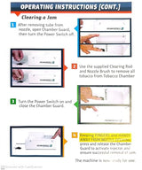 Poweroll 2 Electric Cigarette Machine - King Size & 100mm Top-O-Matic