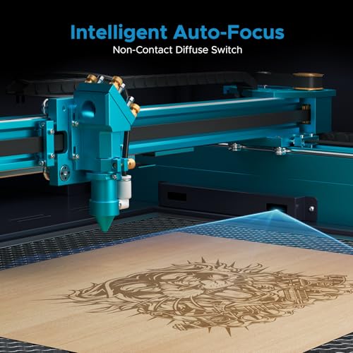 OMTech Pronto 150W CO2 Laser Engraver & Cutter with LightBurn – 63"x40" Workspace, 1,000mm/s Speed, Autofocus, 2-Way Pass, Air Assist, for Wood, Acrylic & More OMTech