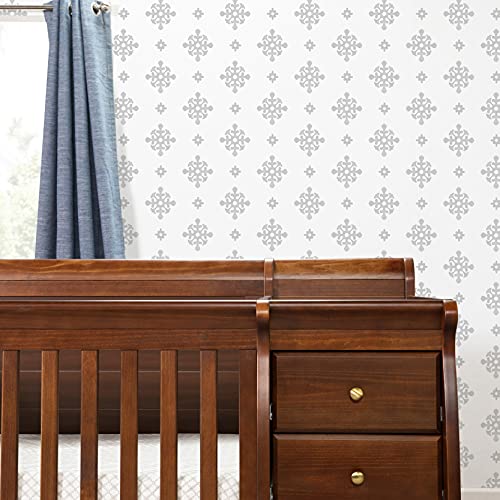 DaVinci Kalani 4-in-1 Convertible Crib and Changer Combo in Espresso DaVinci