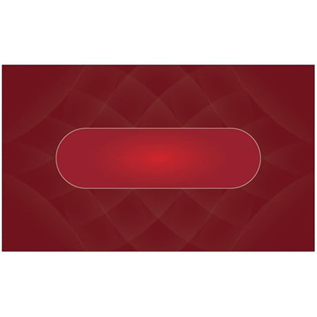 Brybelly Sublimation Poker Table Felt for Casino Quality Tables (Red) Brybelly