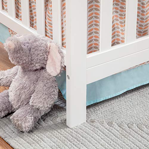 Carter's by DaVinci Nolan 4-in-1 Convertible Crib in White, Greenguard Gold Certified, 1 Count (Pack of 1) DaVinci