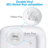 Jasonwell Inflatable Serving Bars Ice Buffet Salad Serving Trays Food Drink Holder Cooler Containers Indoor Outdoor BBQ Picnic Pool Party Supplies Luau Cooler w Drain Plug Jasonwell