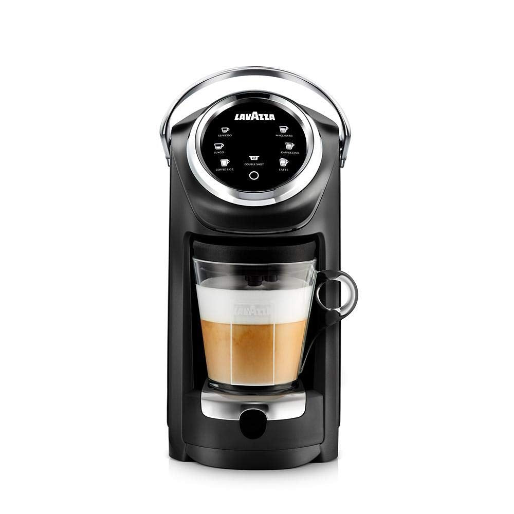 Lavazza Expert Coffee Classy Plus Single Serve ALL-IN-ONE Espresso & Coffee Brewer Machine - LB 400 - (Includes Built-in Milk Vessel/Frother)