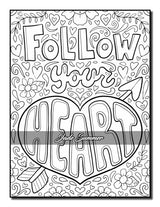 Positive Quotes: An Inspirational Coloring Book for Adults, Teens, and Kids with Positive Affirmations, Motivational Sayings, and More! (Inspirational Coloring Books) WoodArtSupply