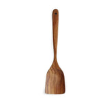 Mary Paxton Teak Kitchen Utensils,Wooden Spatula Turner Kitchenware Nonstick Pan Cookware Natural Utensils Handcrafted Cutlery Tool (wooden turner(13x3.23in)) Mary Paxton