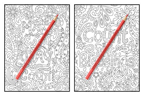 Inspirational Quotes: An Adult Coloring Book with Motivational Sayings and Positive Affirmations for Confidence and Relaxation