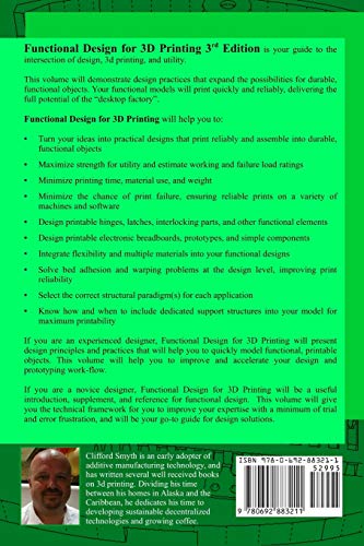 Functional Design for 3D Printing: Designing 3d printed things for everyday use - 3rd edition - WoodArtSupply