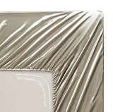 Lanest Housing Silk Satin Sheets, Queen Size Satin Bed Sheet Set with Deep Pockets, Cooling Soft and Hypoallergenic Satin Sheets Queen - Taupe Lanest Housing