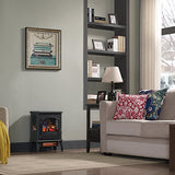 duraflame® 3D Infrared Quartz Electric Fireplace Stove Heater, Black Duraflame