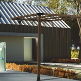 JEXALINE 3Pcs Roof Riser Brackets Kit,Pergola Roof Riser Beam Bracket,Heavy Duty Roof Mount Pergola Brackets, Roof Bracket Kit,Adjustable Saddle Roof Riser Post for Gazebo Pergola-Includes Screws… JEXALINE