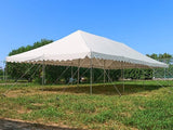 Quictent 20x40 Party Tent Heavy Duty Waterproof | Large Wedding Tent for 120 People, Fire Retardant PVC Canopy with 3 Reinforced Poles, Easy Setup for Events & Outdoor Use (White, no Sides) Quictent