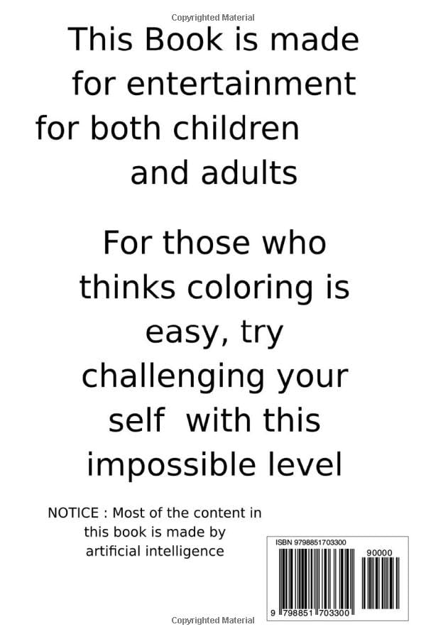 CASTLES COLORING BOOK: IMPOSSIBLE LEVEL: harder than anyone could imagine. This coloring book is the challenge you need to improve your creativity and artistry. Majosta