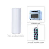 PYD Life Sublimation Blank Glitter Skinny Tumbler Teal 20 OZ Straight Stainless Steel Tumbler with Metal Straw for Tumbler Heat Press Machine Heat Transfer 4 Pack PYD Life