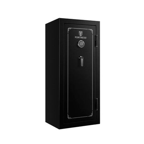 Fortress 24 Gun Fire Safe with E-Lock, Black FORTRESS