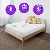 BLISSFORD Plastic Mattress Protector - Heavy Duty, Twin Size Fitted Vinyl - Plastic Mattress Cover, Rubber Sheets for Bedwetting Adult or Child, 100% Waterproof Sheets for Bed BLISSFORD