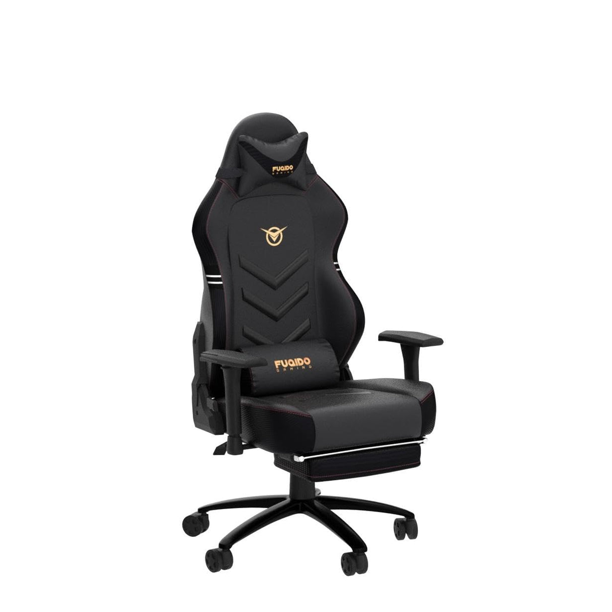 Big and Tall Gaming Chair with Footrest 350lbs-Racing Computer Gamer Chair, Ergonomic High Back PC Chair with Wide Seat, Reclining Back, 3D Armrest for Adult-Black COLAMY