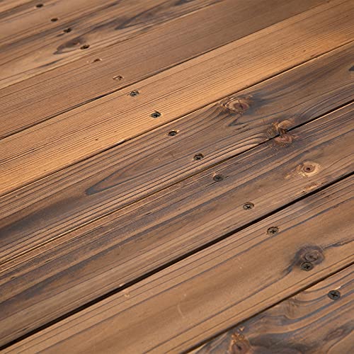 Outsunny 5 ft Wooden Garden Bridge Arc Footbridge with Metal Chain Railings & Solid Fir Construction, Stained Wood Outsunny