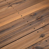 Outsunny 5 ft Wooden Garden Bridge Arc Footbridge with Metal Chain Railings & Solid Fir Construction, Stained Wood Outsunny