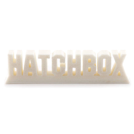 HATCHBOX ABS 3D Printer Filament, Dimensional Accuracy +/- 0.03 mm, 1 kg Spool, 1.75 mm, White, Model Number: 3D ABS-1KG1.75-WHT HATCHBOX