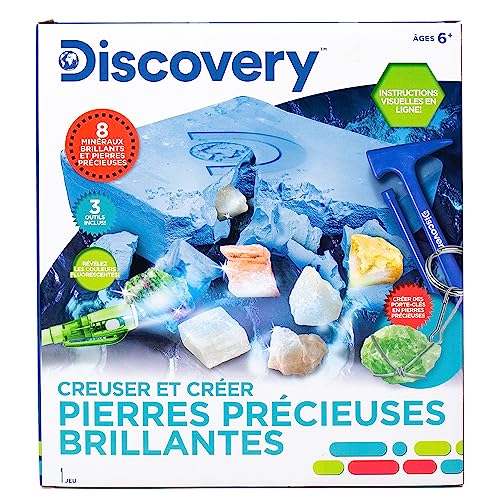 Discovery Crystal Growing Aquarium, at-Home STEM Kits for Kids Age 12 and Up, Crystal Kits for Young Scientists, DIY Crystals, Kids Sleepover Activities Discovery Kids