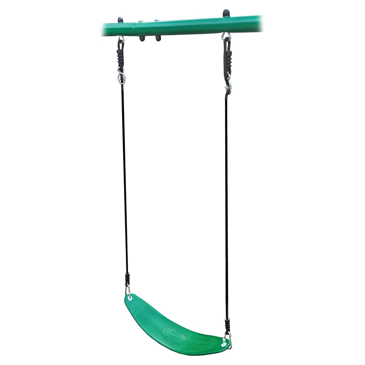 Swing, Climb and Glide Play Center. Backyard Playground Set. Easy Assembly, 7 User / 5 Station Metal Outdoor Play Set for Kids with Two Climbing Stations. 176" L x 69" Deep x 73" H, by XDP Recreation XDP RECREATION