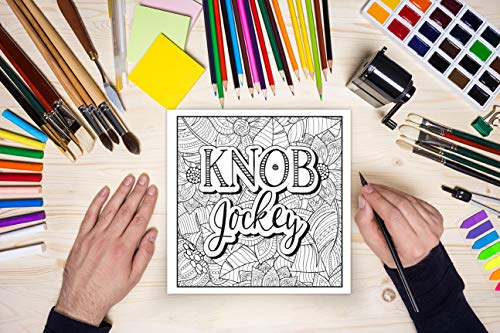 A Swear Word Coloring Book for Adults WoodArtSupply