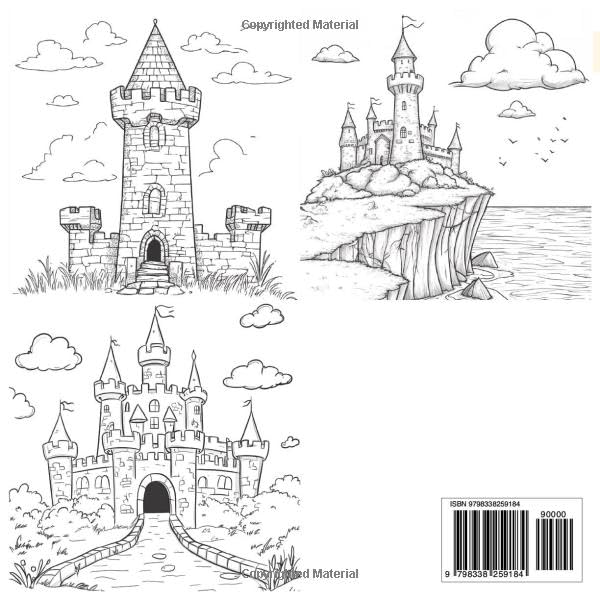 Castle Coloring Book Majosta