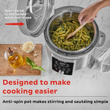 Instant Pot Duo Plus, 6-Quart Whisper Quiet 9-in-1 Electric Pressure Cooker, Slow Rice Steamer, Sauté, Yogurt Maker, Warmer & Sterilizer, Free App with 800+ Recipes, Stainless Steel Instant Pot