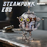 3D Metal Puzzle for Adults Mechanical Owl Egg 3D Model Kit, Steampunk Puzzle DIY Assembly, Fun and Creative for Birthday, Home Decoration, and Collectors (110+ PCS) HeyCubex