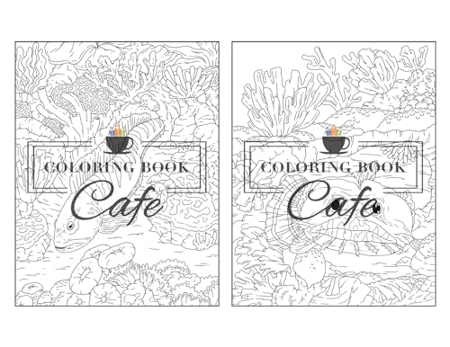 Ocean Life Coloring Book for Adults: Beautiful Ocean Wildlife Designs with Whales, Dolphins, Turtles, Tropical Fish and More WoodArtSupply