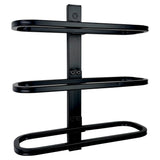 Wall Mounted Wine Rack, Industrial Metal Wine Holder Rack (3 Bottles) GODGOQGOP