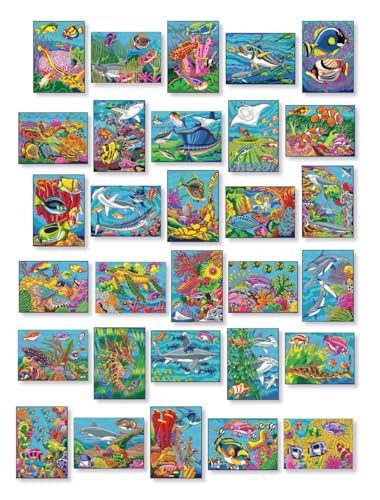Creative Haven Sea Life Color by Number Coloring Book (Adult Coloring Books: Sea Life) Dover Publications