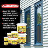 Abatron WoodEpox Kit - 2 Gallon - 2-Part Structural Epoxy Adhesive and Wood Hardener - Wood Filler Putty Abatron