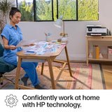 HP OfficeJet Pro 8125e Wireless All-in-One Color Inkjet Printer, Print, scan, Copy, ADF, Duplex Printing Best-for-Home Office, 3 Month Instant Ink Trial Included, AI-Enabled (405T6A)