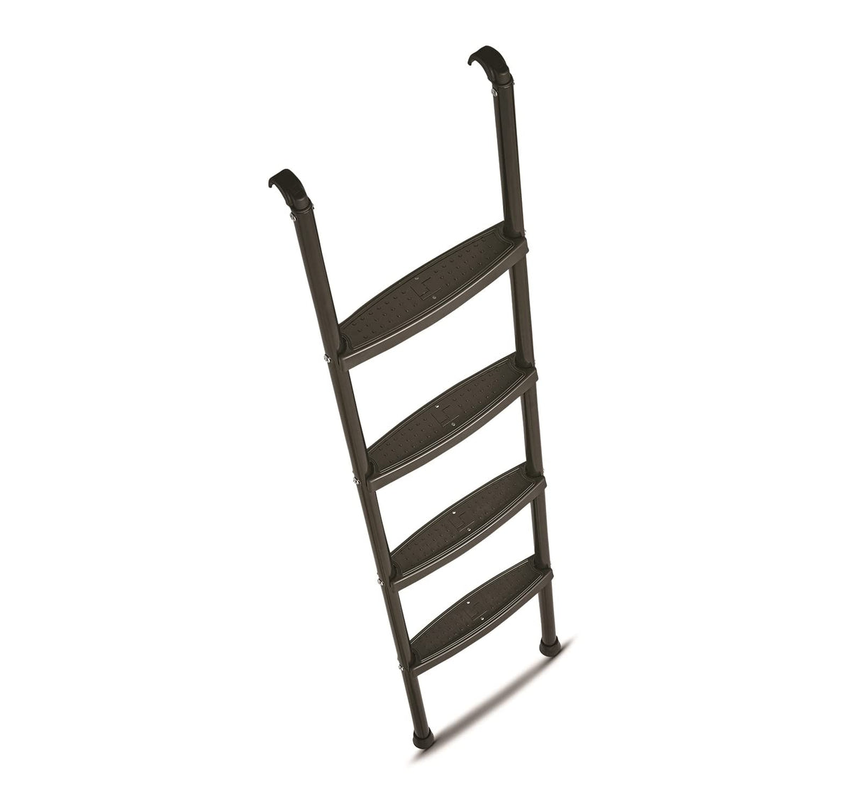Stromberg Carlson Interior Bunk Ladder, KD, RV Bunk Ladder, Bunk Bed Ladder with Injection Molded Treads, Hooks and Mounting Hardware Included, can be used as Dorm Loft Ladder - Black 66" Stromberg Carlson