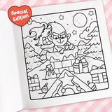 Cozy Christmas: Coloring Book for Adults and Kids (Cozy Spaces Coloring) WoodArtSupply