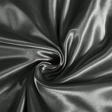 AiMay 6 Piece Satin Bedding Sheet Set King Grey Deep Pocket 1800 Series Luxury Rich Silk Silky Super Soft Solid Color 4 Pillowcases Reversible Sexy Honeymoon Wrinkle Free (King,Grey) AiMay